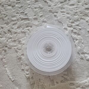 Seam binding ribbon satin white